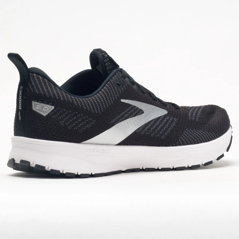 Brooks Revel 5 Women's Black/Metallic/White 8 Brooks Revel 5 Women's Black/Metallic/White - Image 6