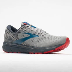 Brooks Ghost 14 Men's Gray/Blue/Red -Brooks 047273 5