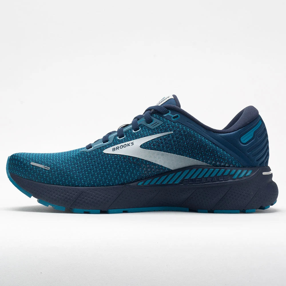 Brooks Adrenaline GTS 22 Men's Titan/Teal/Grey 4 Brooks Adrenaline GTS 22 Men's Titan/Teal/Grey - Image 2
