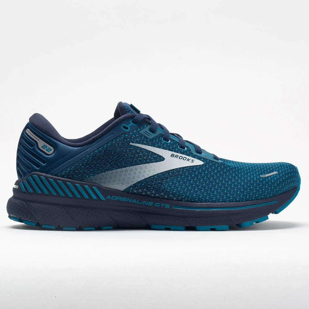 Brooks Adrenaline GTS 22 Men's Titan/Teal/Grey 3 Brooks Adrenaline GTS 22 Men's Titan/Teal/Grey