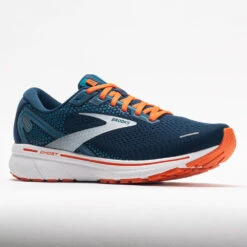 Brooks Ghost 14 Men's Titan/Teal/Flame -Brooks 048965 5