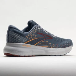Brooks Glycerin 20 Men's Grey/Chili Oil/Orange -Brooks 049404 6