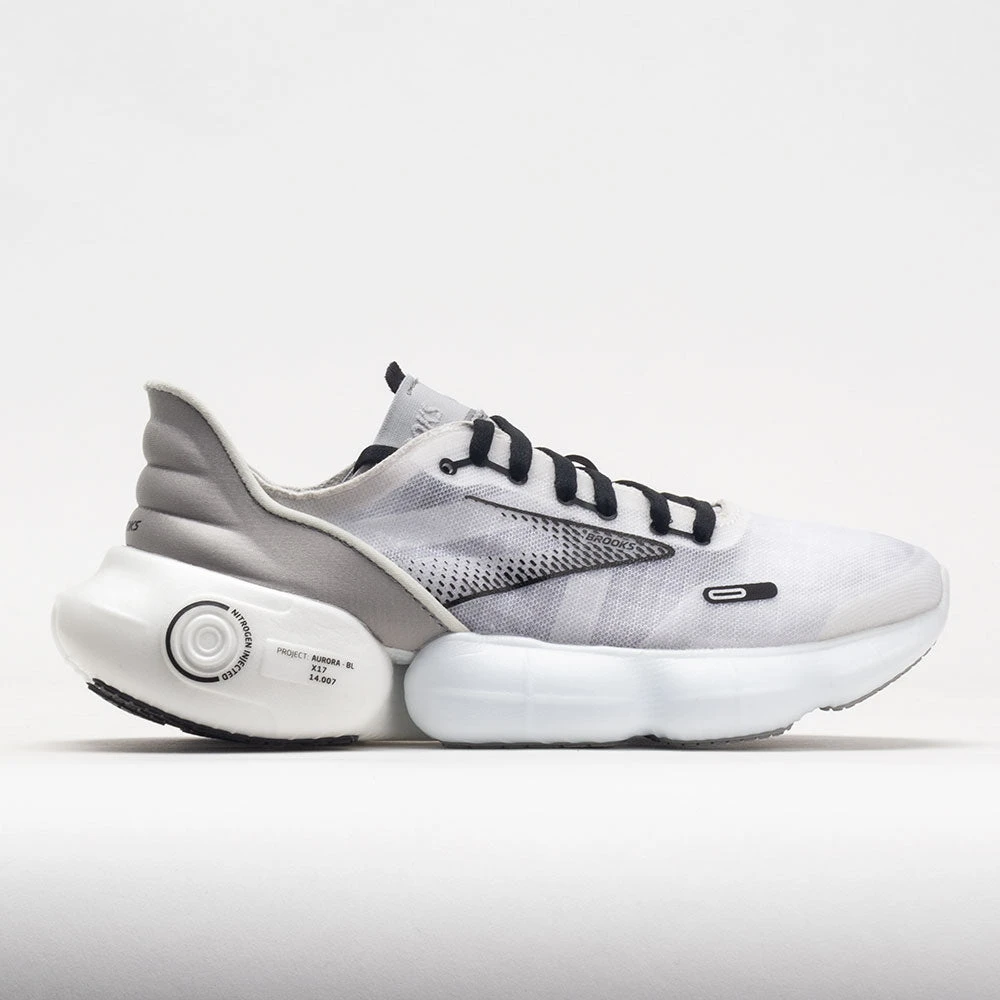 Brooks Aurora-BL Women's White/Alloy/Black 3 Brooks Aurora-BL Women's White/Alloy/Black