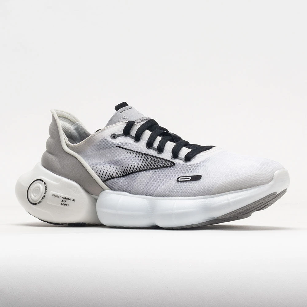 Brooks Aurora-BL Women's White/Alloy/Black 7 Brooks Aurora-BL Women's White/Alloy/Black - Image 5