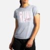 Brooks Distance Graphic Short Sleeve Women's (2020) -Brooks 056802 093 1