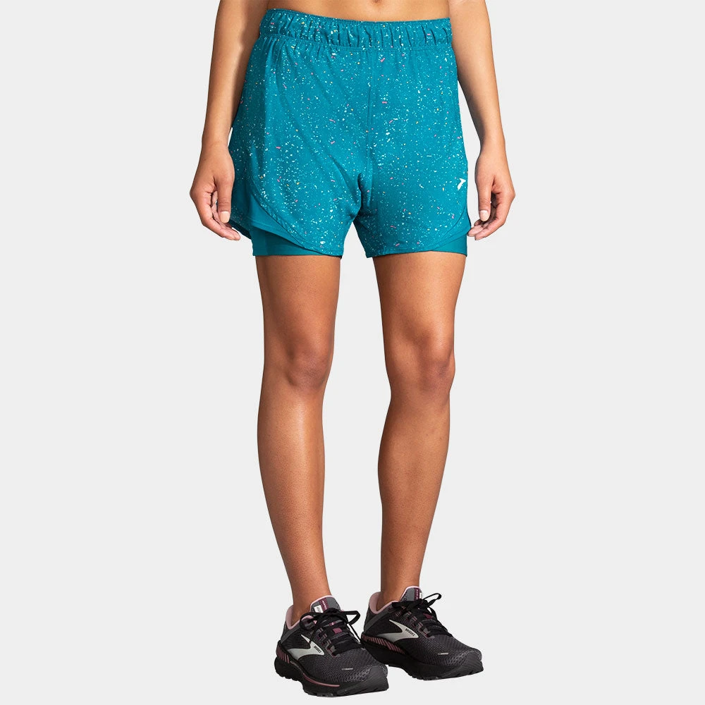 Brooks Chaser 5" 2-in-1 Shorts Women's 11 Brooks Chaser 5" 2-in-1 Shorts Women's - Image 9