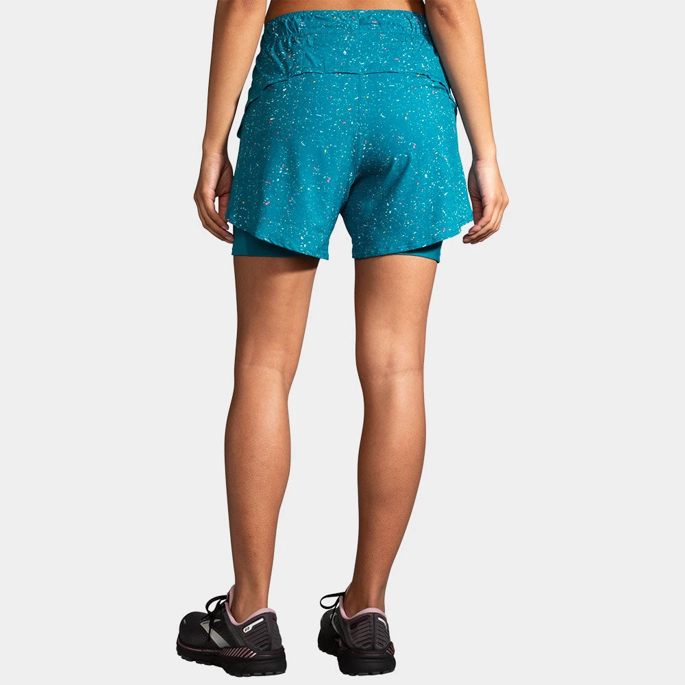 Brooks Chaser 5" 2-in-1 Shorts Women's 12 Brooks Chaser 5" 2-in-1 Shorts Women's - Image 10