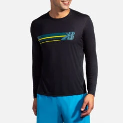 Brooks Distance Graphic Long Sleeve Men's -Brooks 056816 032 1