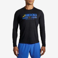 Brooks Distance Graphic Long Sleeve Men's -Brooks 056816 095 1