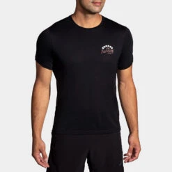 Brooks Distance Graphic Short Sleeve Men's -Brooks 056934 013 1
