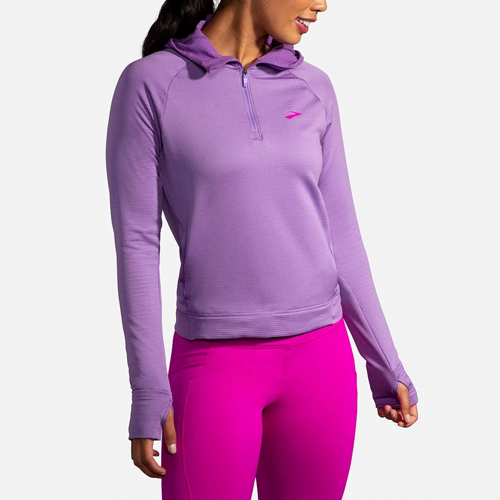 Brooks Notch Thermal Hoodie Women's 7 Brooks Notch Thermal Hoodie Women's - Image 5