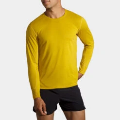 Brooks Distance Long Sleeve Men's 8 Brooks Distance Long Sleeve Men's -Brooks 057107 340 1