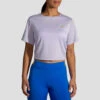 Brooks Run Within Crop Tee Women's 2 Brooks Run Within Crop Tee Women's -Brooks 057163 565 1