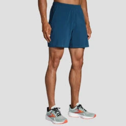 Brooks Run Within 7" Linerless Short Men's 8 Brooks Run Within 7" Linerless Short Men's -Brooks 057173 418 1